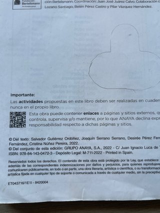 Lengua y literatura 1 ESO