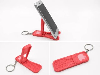 Chaveiro Suporte Telemóvel 2 em 1 Apple