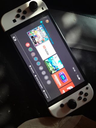 Nintendo Switch OLED Blanca