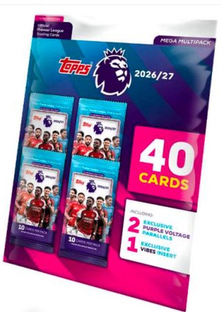 Topps Premier League 2026/27 Mega Multipack