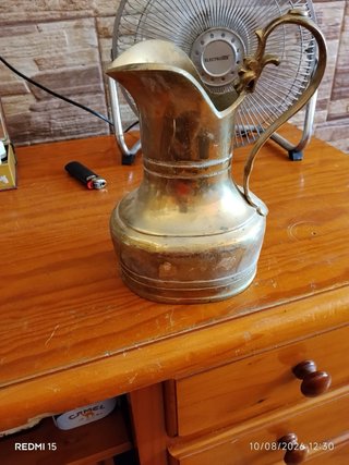 Jarrón antiguo metal 2.7 kg