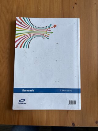 Economía, 1 Bachillerato