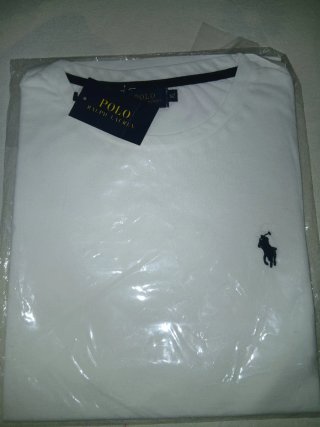Camiseta Prada Blanca Talla XL Ralph lauren XXL