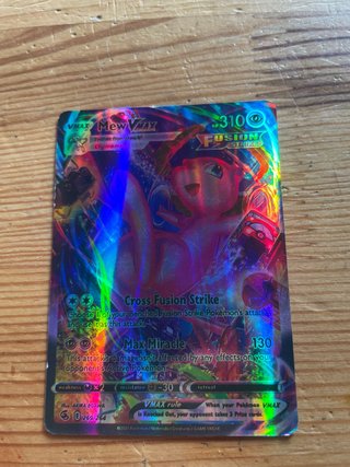 Carta Pokémon Mew VMAX 310 HP Fusion Strike
