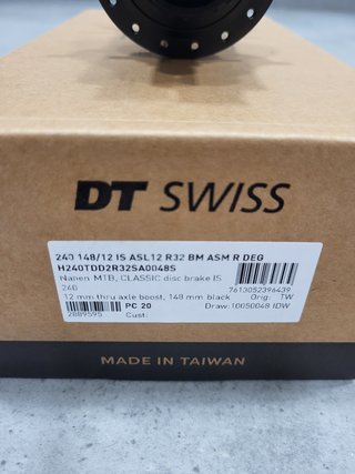Buje trasero DT Swiss 240 DEG 32h 6T Boost MS