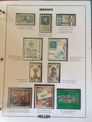 Colección de Sellos de varios paises del mundo