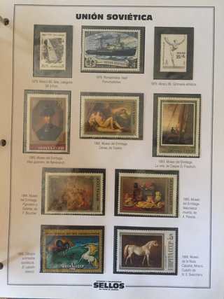Colección de Sellos de varios paises del mundo