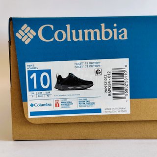 43 - Columbia Facet 75 OutDry - Zapatillas - Negro