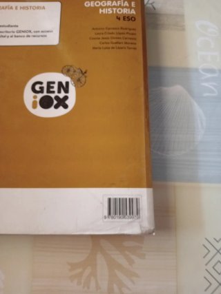 Geografía e Historia 4º ESO. Libro del estudian...