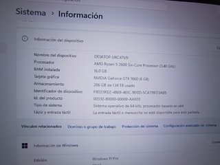 PC Gaming, Ryzen 5 , 16GB RAM , GTX 1660