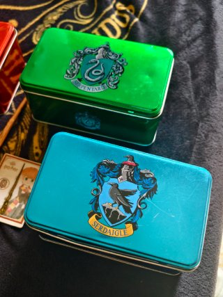 Cajas Metálicas Harry Potter y Varita