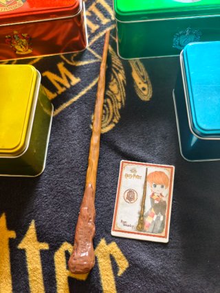 Cajas Metálicas Harry Potter y Varita