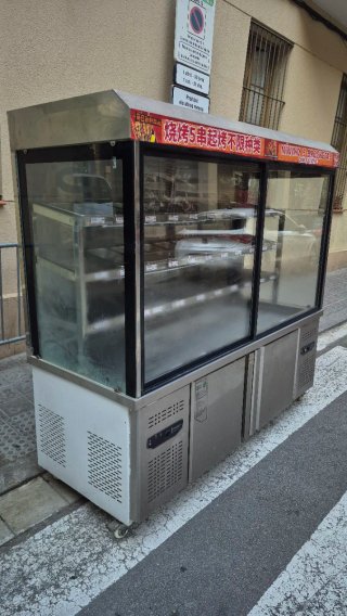 Expositor refrigerado vitrina