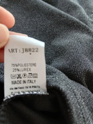 Vestito donna grigio taglia unica