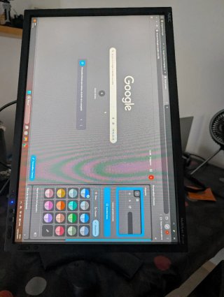 Monitor NEC MultiSync P221W