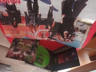 CD digipak con libreto y poster Morbid Angel Domin
