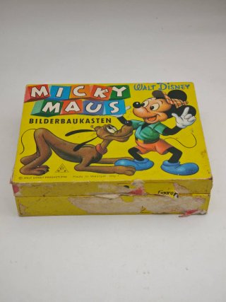 Micky Maus Bilderbaukasten Disney Vintage