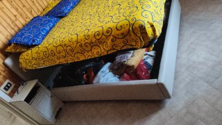 Letto contenitore matrimoniale