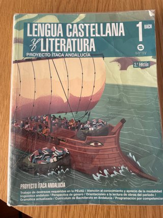 Lengua castellana y literatura, 1 BACH.