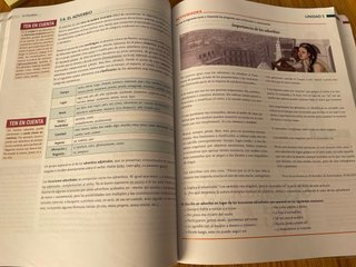 Lengua castellana y literatura, 1 BACH.
