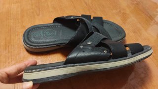 Chanclas Scottee Hombre Negras Talla 41'5