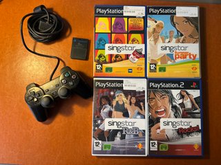 Consola PS2 FAT Negra + SingStar + Mando