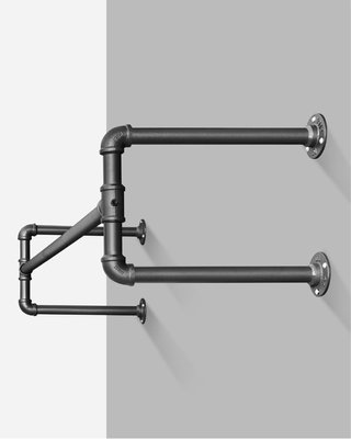 Dos Colgadores de pared industrial