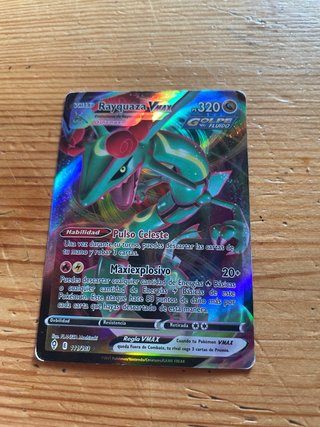 Carta Pokémon Rayquaza VMAX 991/203