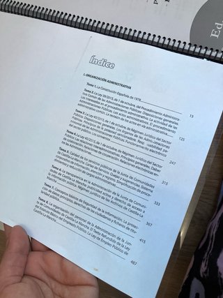 Ordenanza Jccm temario 2025 oposiciones