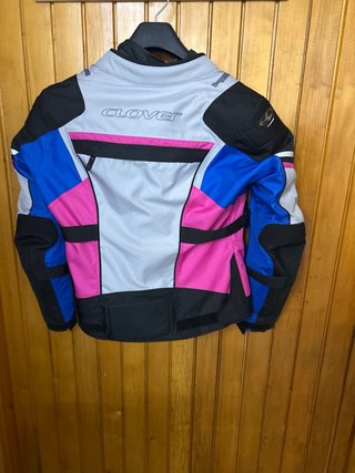 Chaqueta Moto Mujer Clover Talla L