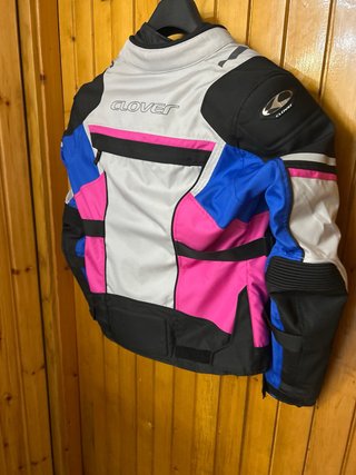 Chaqueta Moto Mujer Clover Talla L