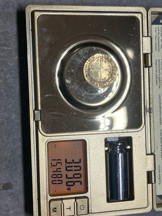 Moneda oro. Escudo Felipe V 1702 Cagliari