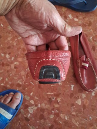 Zapatos de piel rojos talla 40