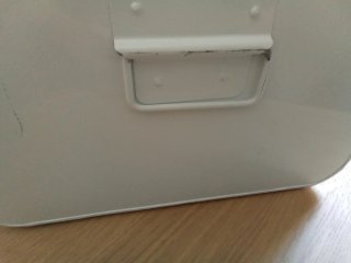 Baúl metálico blanco  Maisons du Monde