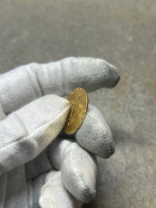 1 Guinea Británico “Pala” Jorge III 1798. Moneda
