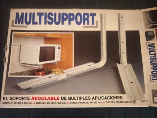 Soporte Multiusos Microondas Regulable