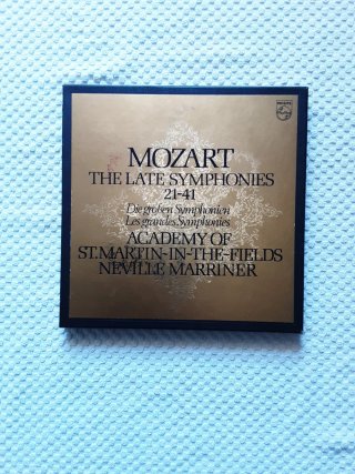 Cofanetto Mozart Sinfonie 21-41 Philips Vinile