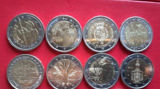 Lote 11 Monedas Conmemorativas Colección