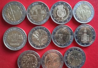 Lote 11 Monedas Conmemorativas Colección