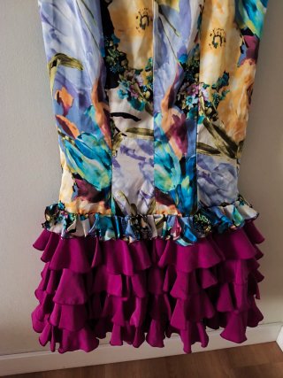 Falda Flamenca Biznaga Talla 40