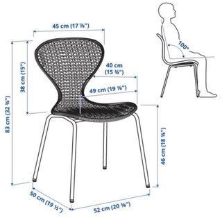 Pack 2 Sillas Ikea ALVSTA Mimbre