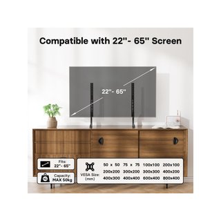 BONTEC soporte pie TV 22-65 pulgadas