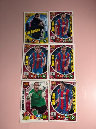 Tarjetas Coleccionables FC Barcelona