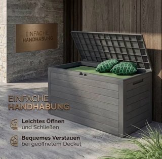 ¡S.REBAJA! Baúl exterior de jardín 280L Nuevo