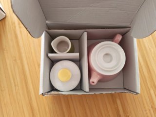 Juego Tazas y Cafetera Niños Colores