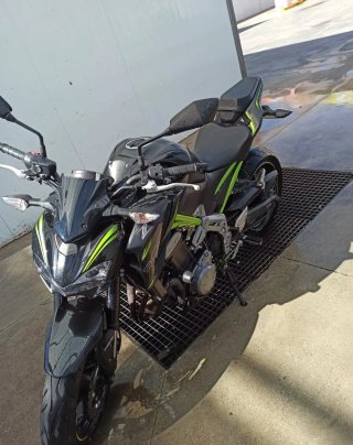 Kawasaki Z900 A2 2020 Negra/Verde