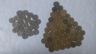 Lote Monedas 1 Peseta y 2 Reales