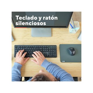 Trust Ymo II teclado ratón inalámbrico USB