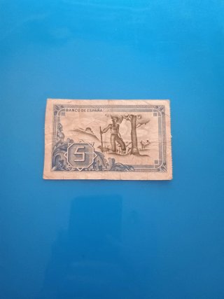 Billete 5 Pesetas Bilbao 1937