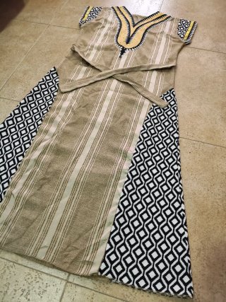 Vestido étnico estilo Boho